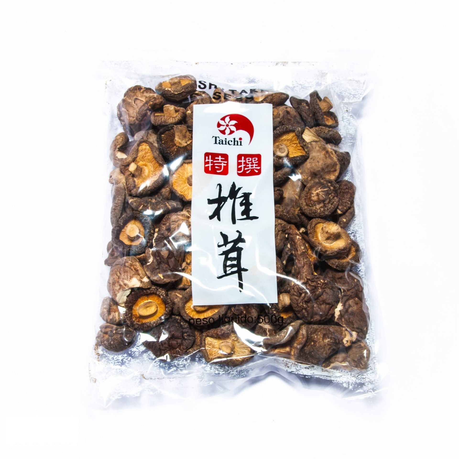 Cogumelos Shitake desidratados